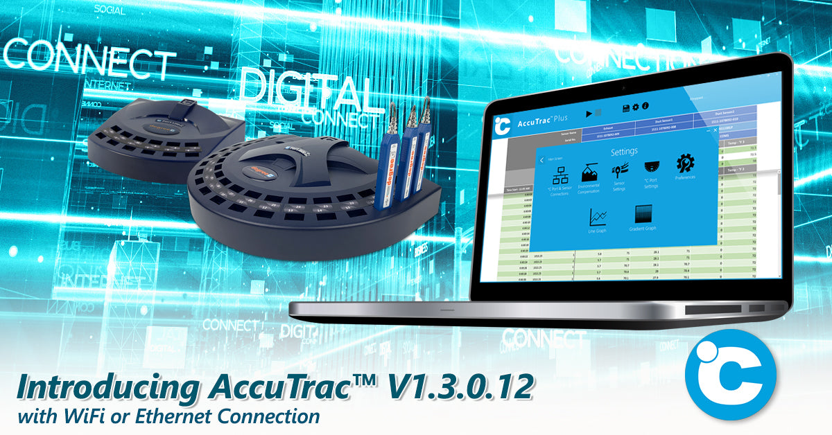 Multi-point Airflow Measurement Simpler with New AccuTrac™ Software & °C Port Wi-Fi Instruments