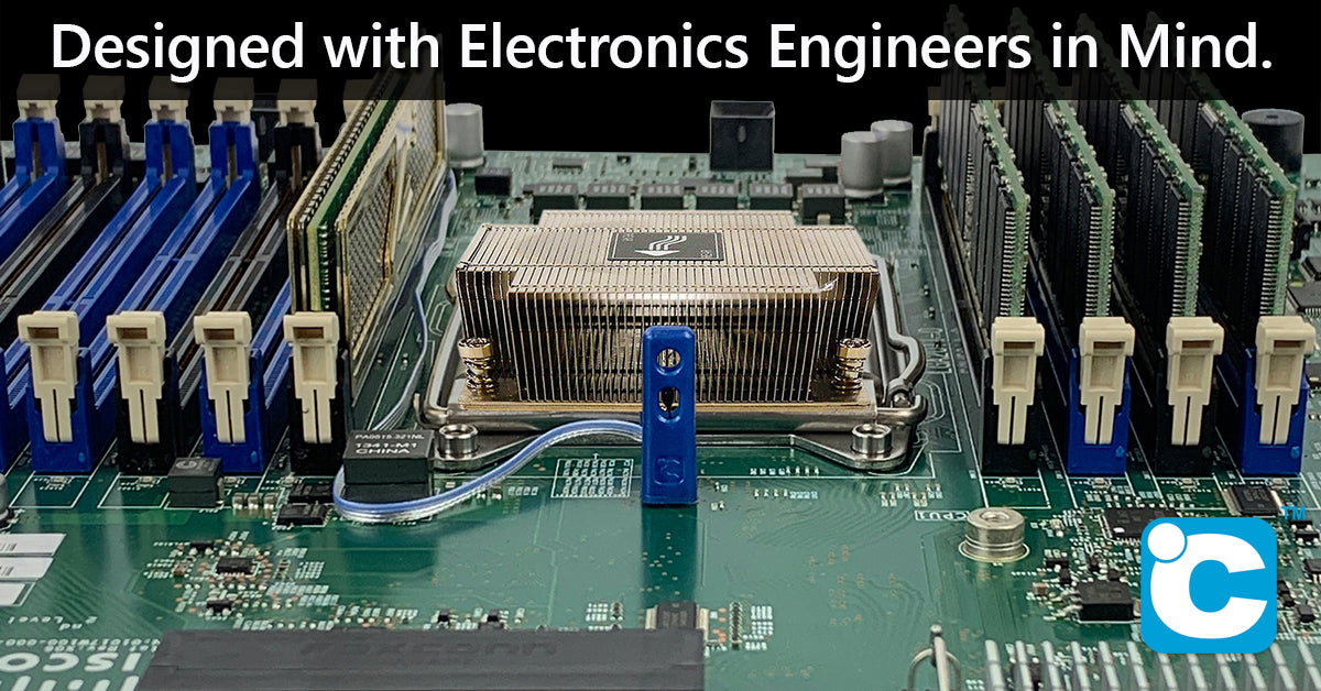 EF, Electronic Focused, Airflow Sensor - Space Savings & Flexibility for Compact Electronics