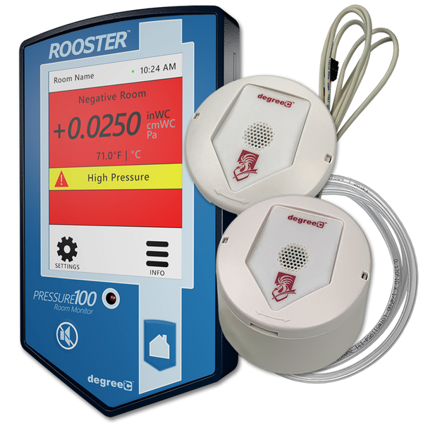 The Rooster Pressure100 air pressure, temperature and humidity monitor 